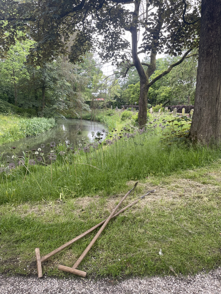 Begraafplaats Kleverlaan, begraafpark Haarlem, afscheid met Isabel
